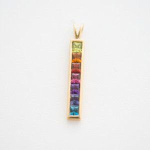 🌈Rainbow 'Gemmy' Pendant